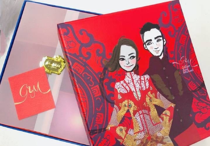 參考阿嬌結婚細節！喜餅設計勁有特色