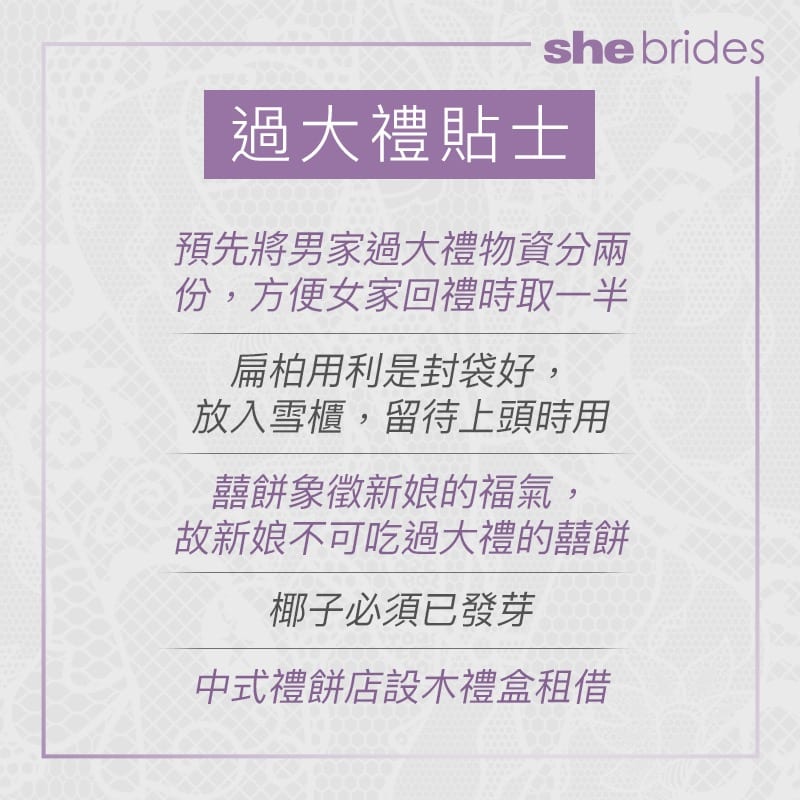 過大禮程序懶人包