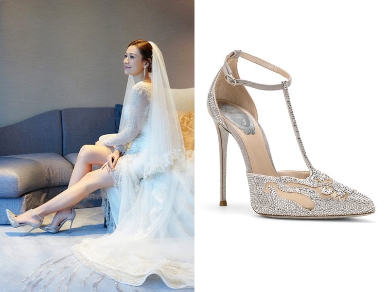 江若琳蕭潤邦結婚！完美示範美腿新娘都該穿短裙