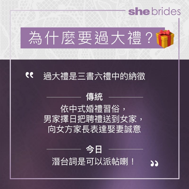 過大禮程序懶人包