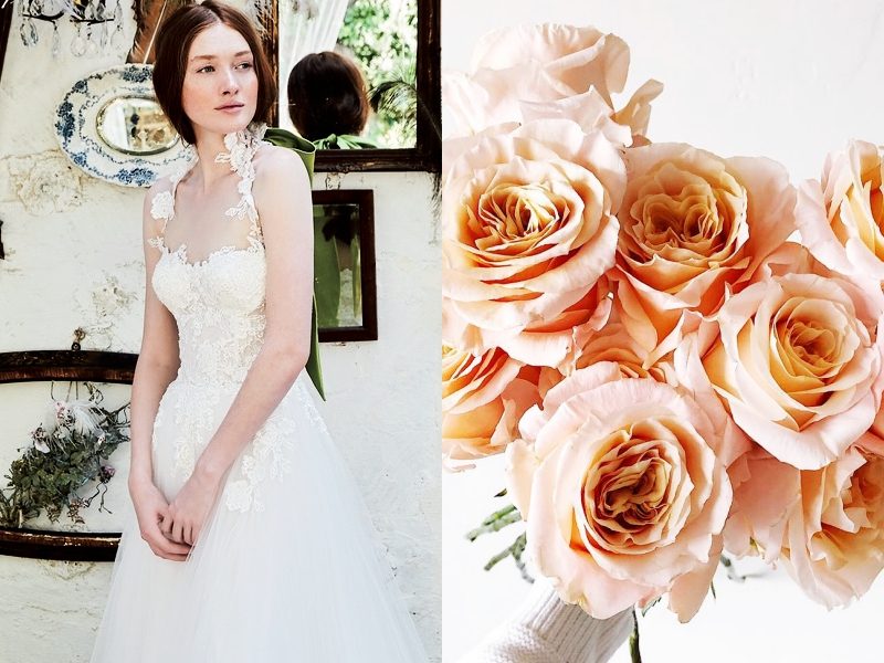 2019年新娘彩妝甜美玫瑰色bridal-fashion-week