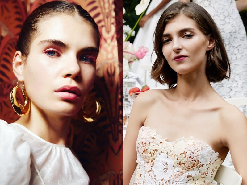 2019年新娘彩妝甜美玫瑰色bridal-fashion-week