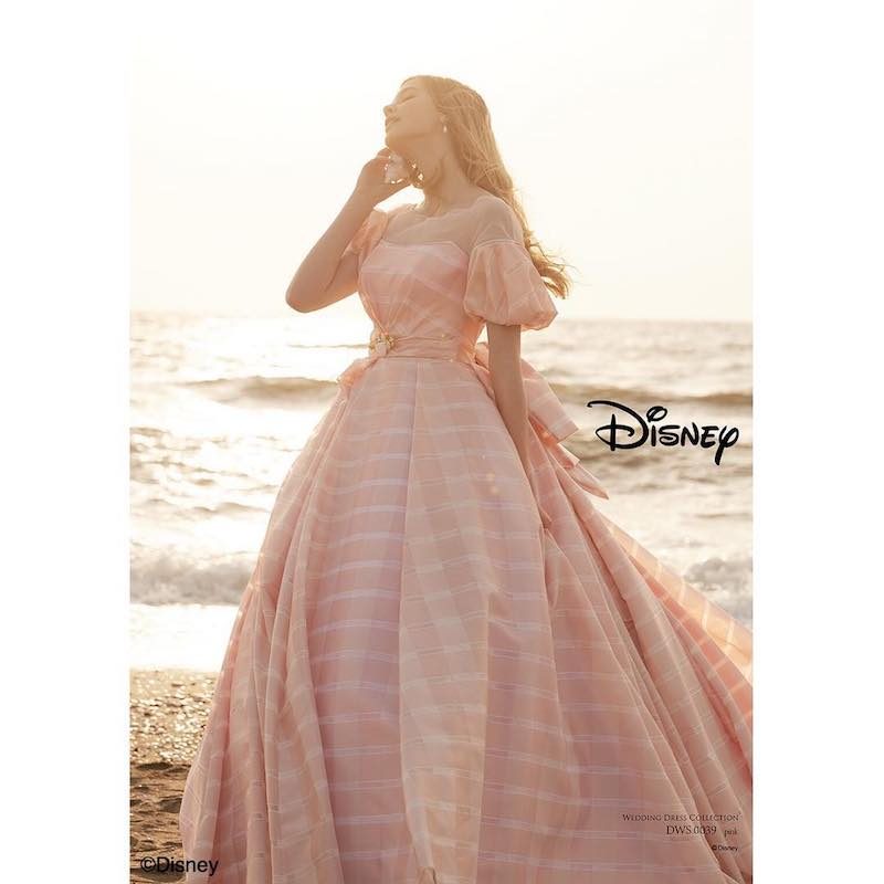 kuraudia-x-disney-阿拉丁茉莉公主婚紗小魚仙灰姑娘愛麗絲