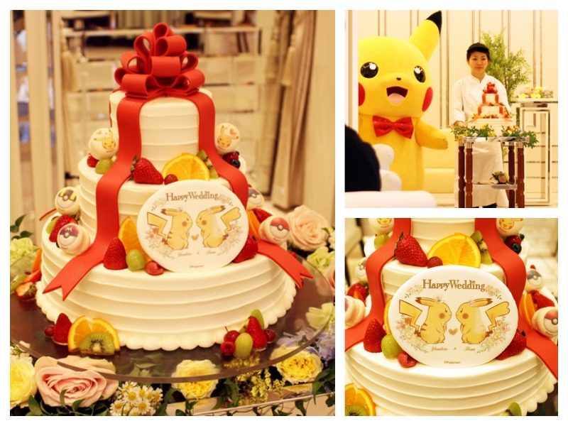 比卡超做伴郎伴郎！日本限定Pokemon婚禮，連結婚証書比卡超做伴郎伴郎！日本限定Pokemon婚禮，連結婚証書食物蛋糕都有比卡超～