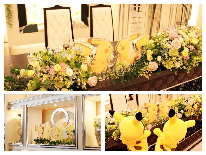 比卡超做伴郎伴郎！日本限定Pokemon婚禮，連結婚証書食物蛋糕都有比卡超～