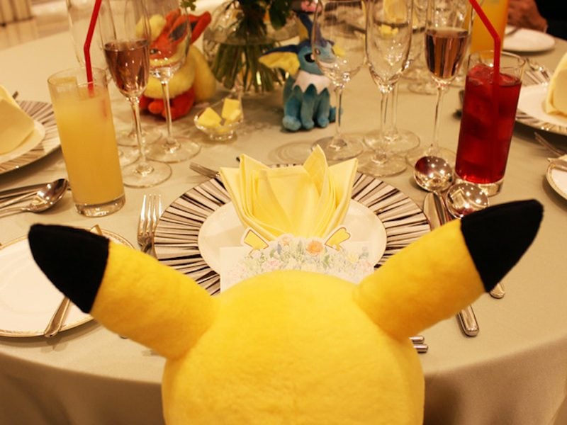 比卡超做伴郎伴郎！日本限定Pokemon婚禮，連結婚証書食物蛋糕都有比卡超～