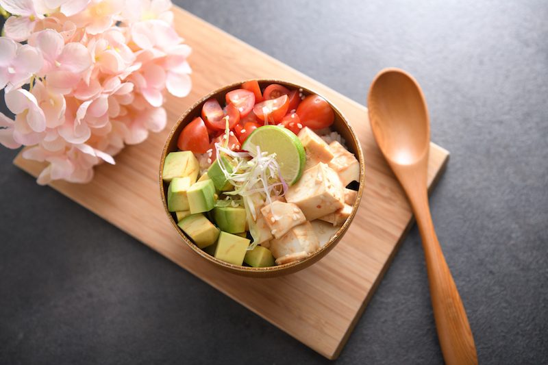 周靈山免煮料理教室-晚餐篇夏威夷式素-poke-bowl