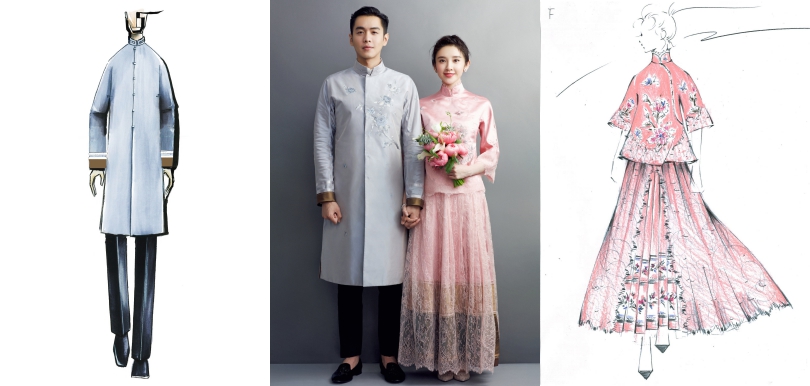 又是這個品牌！唐藝昕與陳妍希、安以軒都穿了它的訂製結婚禮服