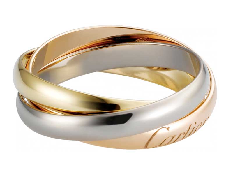 Cartier是不少人的婚戒之選，特別是經典的Trinity 及 Love 系列