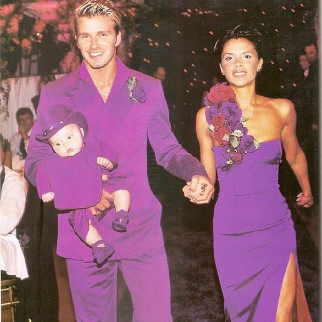 beckham於1999年7月結婚