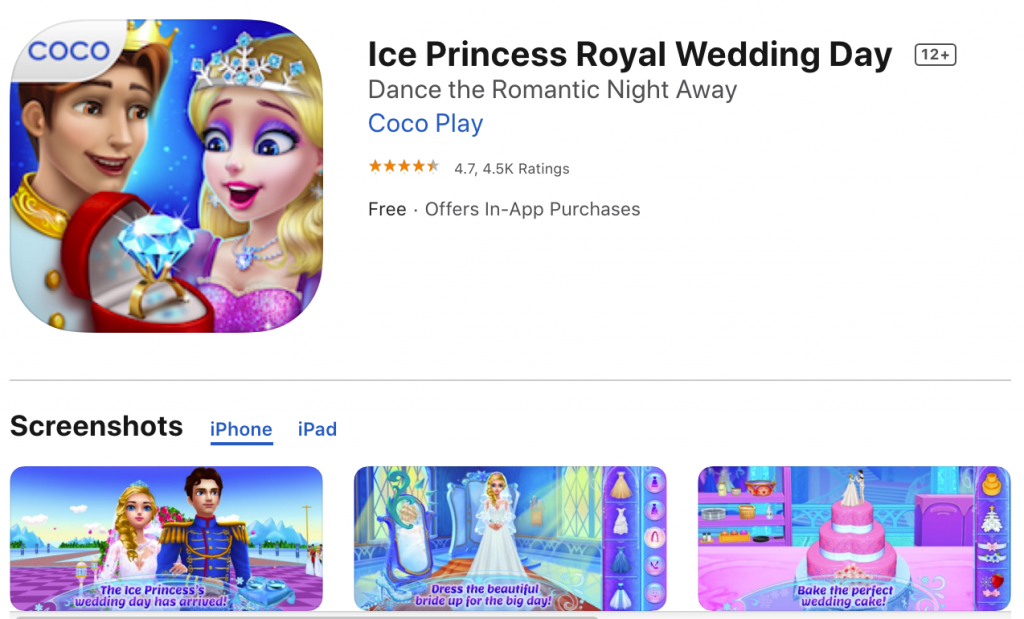 Ice Princess Royal Wedding Day