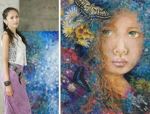連續15年入選日本六本木國立美術館的作品展