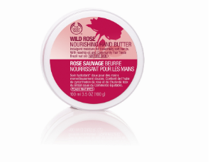 The Body Shop Wild Rose Nourishing Hand Butter 玫瑰手部潤膚霜