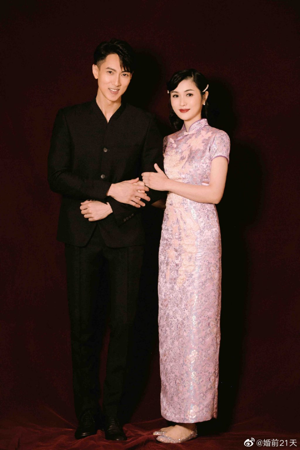 吳尊、林麗吟傳統旗袍裝