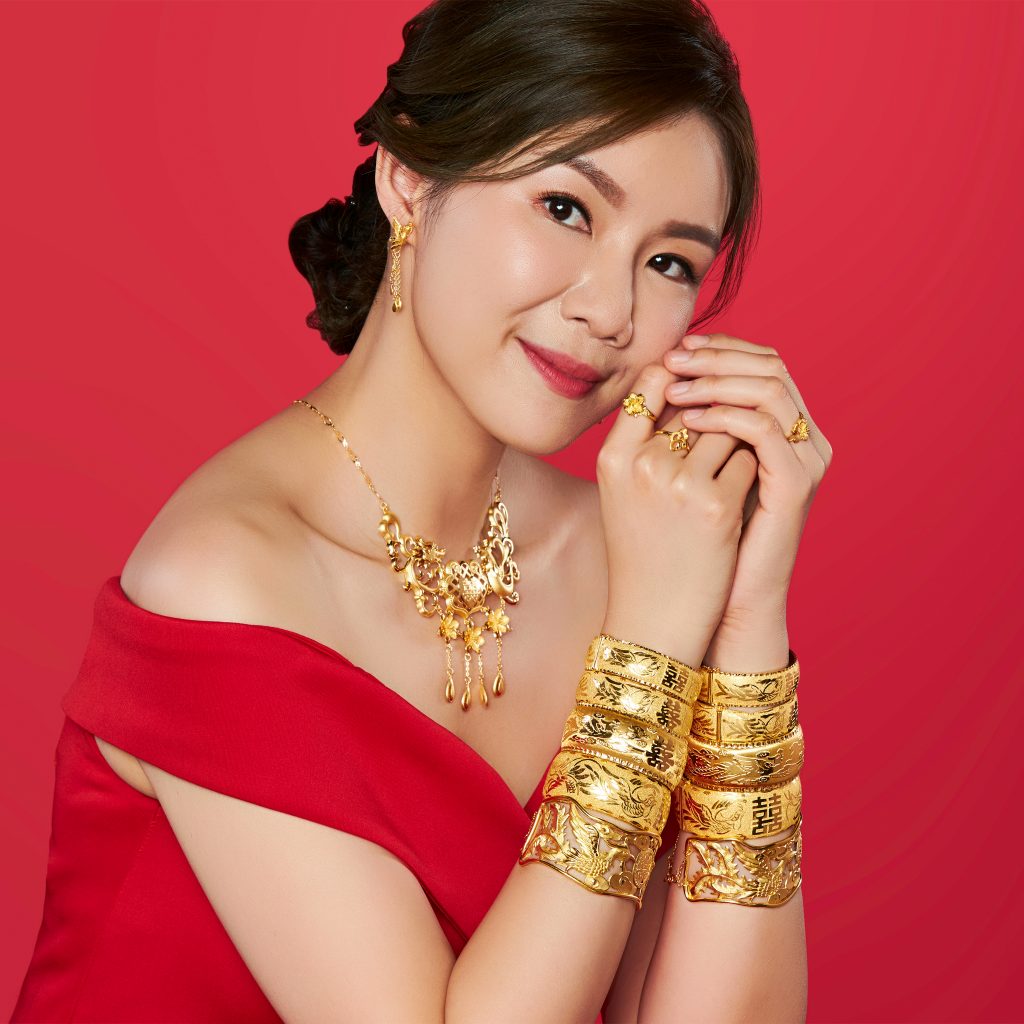 千金的「十全十美」金器組合
