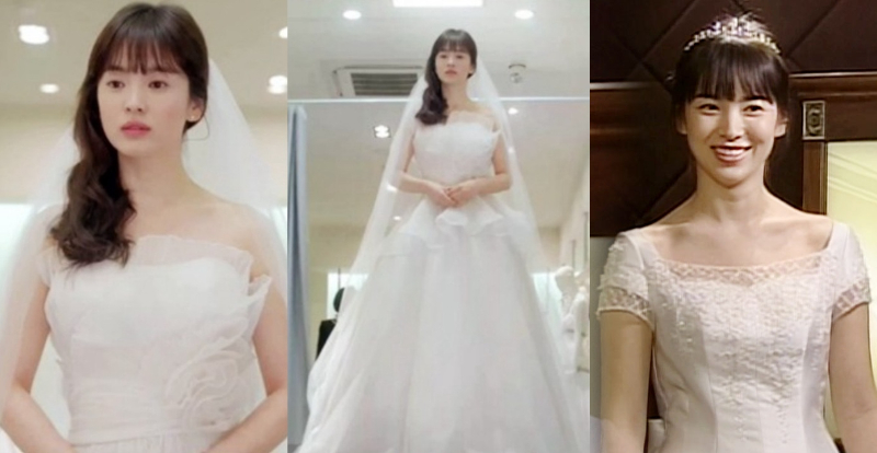 韓劇女神宋慧喬婚紗造型