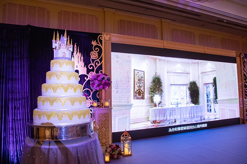 香港迪士尼樂園酒店首個Wedding Show Case