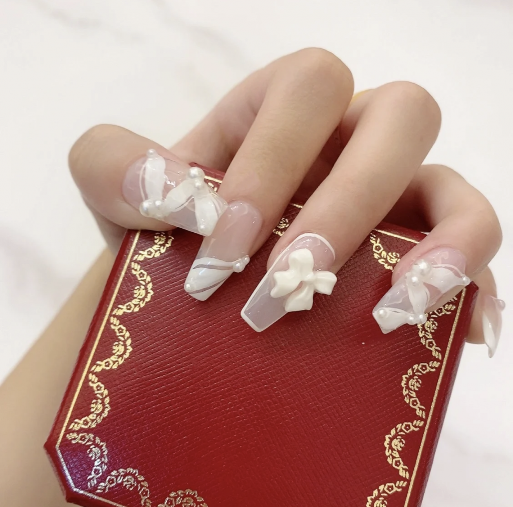 新娘美甲款式