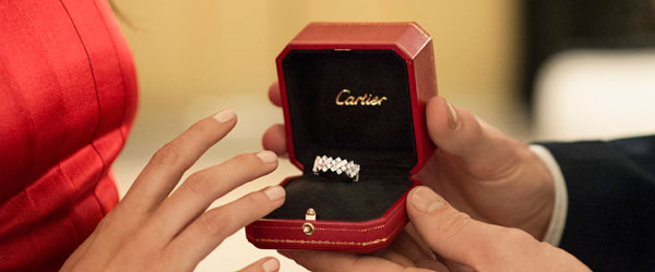 Cartier 訂製婚戒  締結真愛盟誓