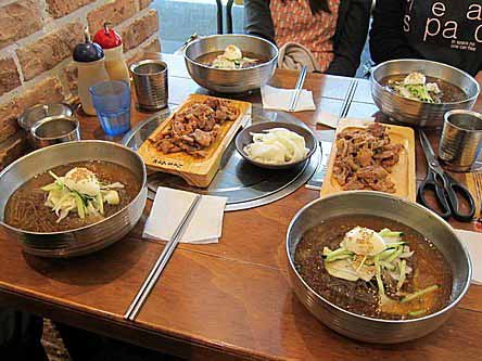 當烤肉遇上冷麵