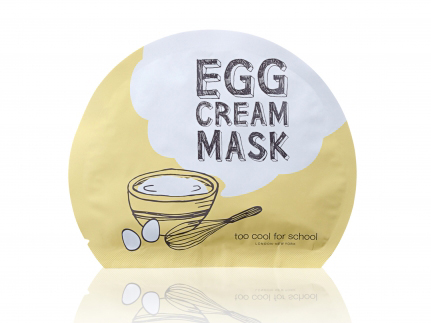 新品速報─即敷即白雞蛋mask