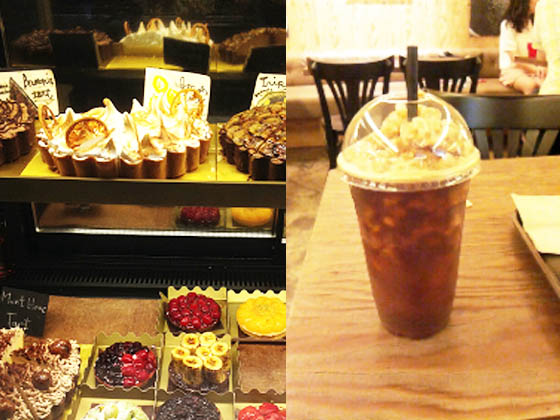 新沙站的「La Mskimo shop&amp;cafe」美式冰咖啡店