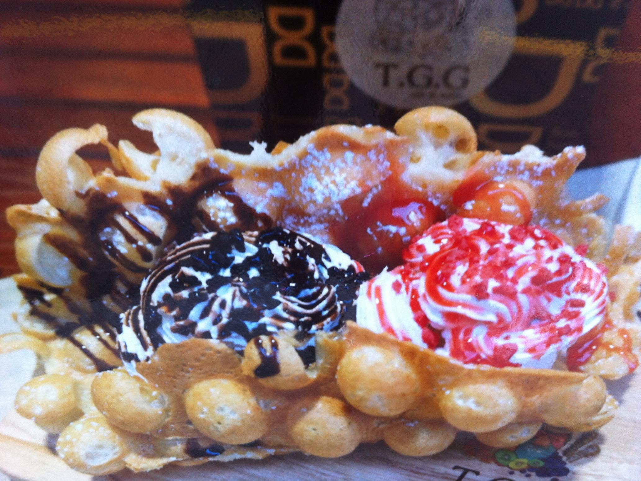 雞蛋仔的新名字: 雞蛋仔Waffle