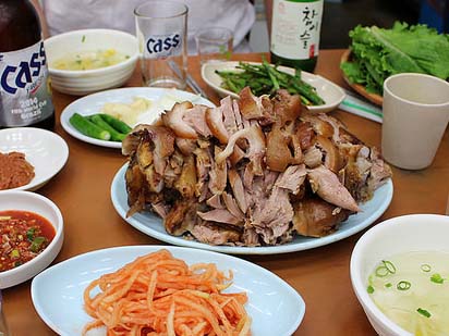首爾篇 2014 (七) 【中區 南大門市場】순천왕족발 舜天王豬腳 (又名：順天屋）