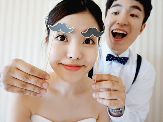 相機、三腳架!出走!韓國新興Self Wedding