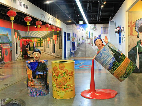 韓國 首爾篇 2015 (二十三) 【弘大 홍대】Trick Eye Museum Seoul 首爾特麗愛 3D 美術館 / Ice Museum 特麗愛雪之城 / Love Museum 性愛美術館