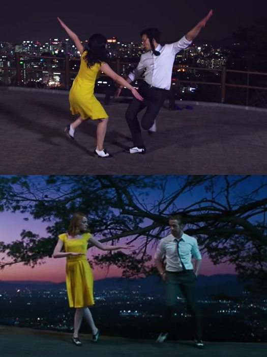 韓仔韓妹神還原《La La Land》跳舞片段!