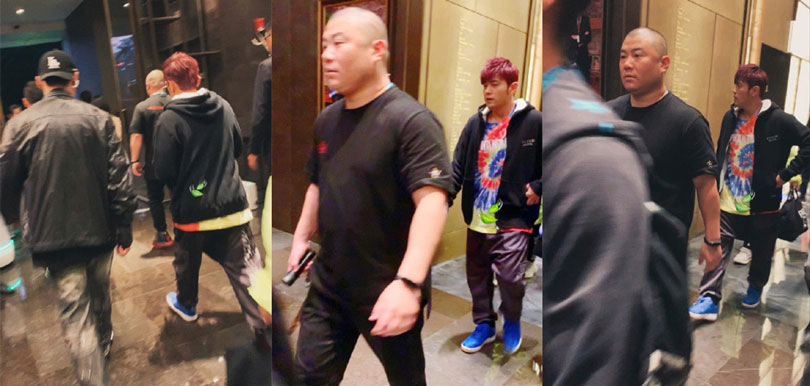 周杰倫最近被發現換了紅髮造型而且發福不少
