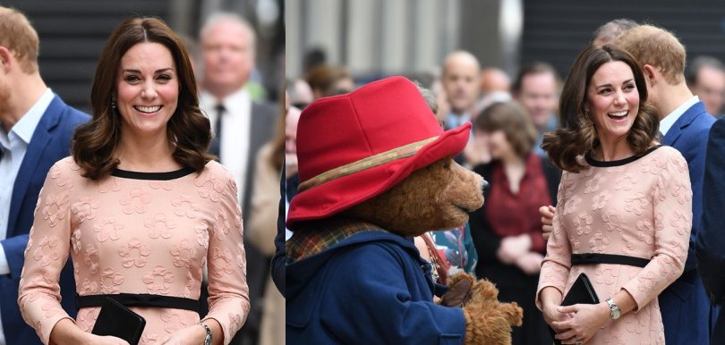 驚喜現身與Paddington Bear跳舞!Kate Middleton穿的竟然是4年前的裙子?