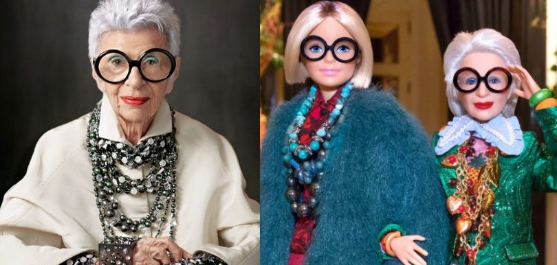 96歲「最潮婆婆」Iris Apfel成最年長Barbie!