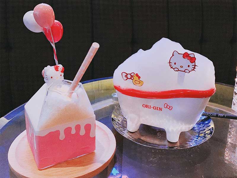 Sanrio Hello Kitty45周年同Origin酒吧合作，推出期間限定雞尾酒